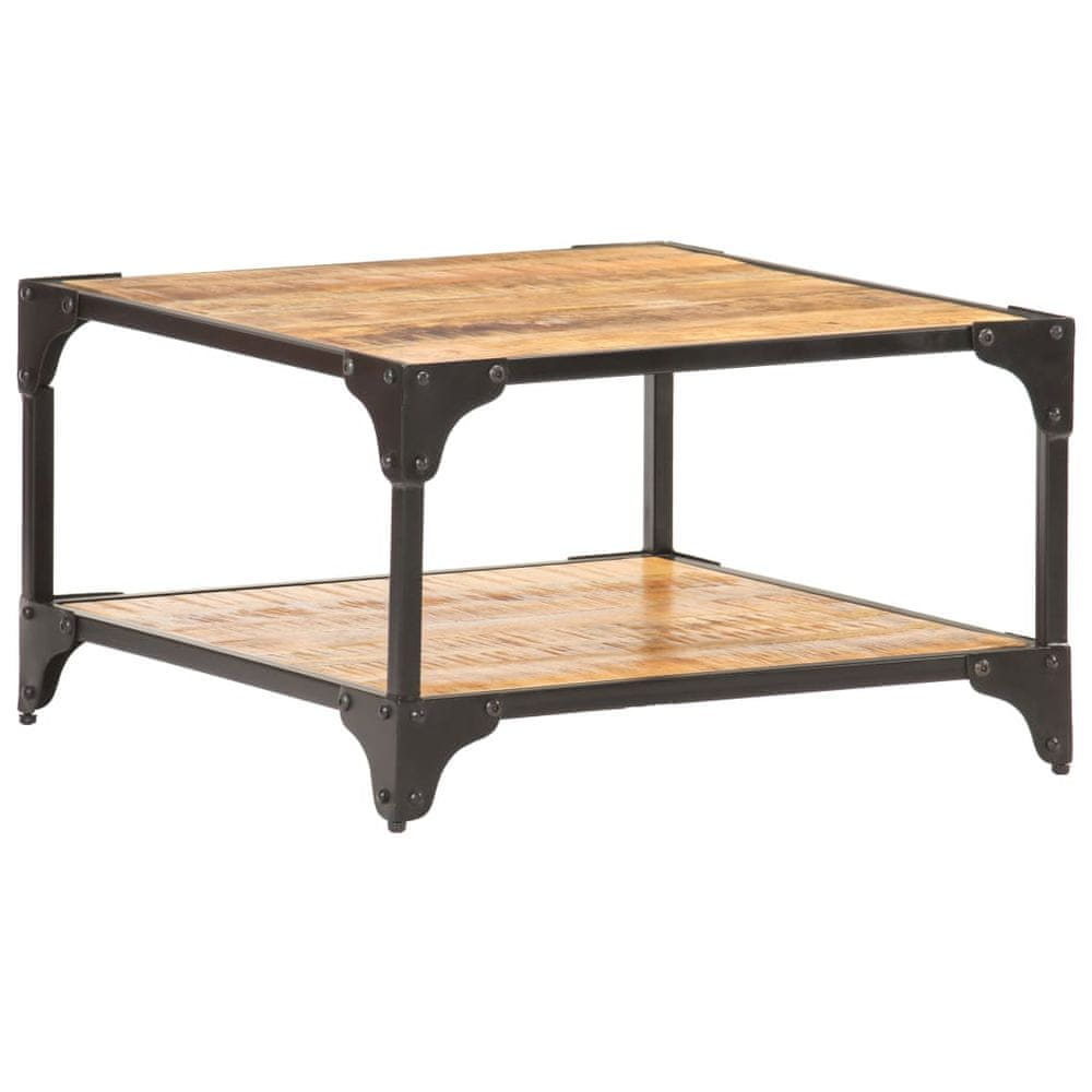 Petromila vidaXL Konferenčný stolík z mangovníkového dreva 60x60x35 cm